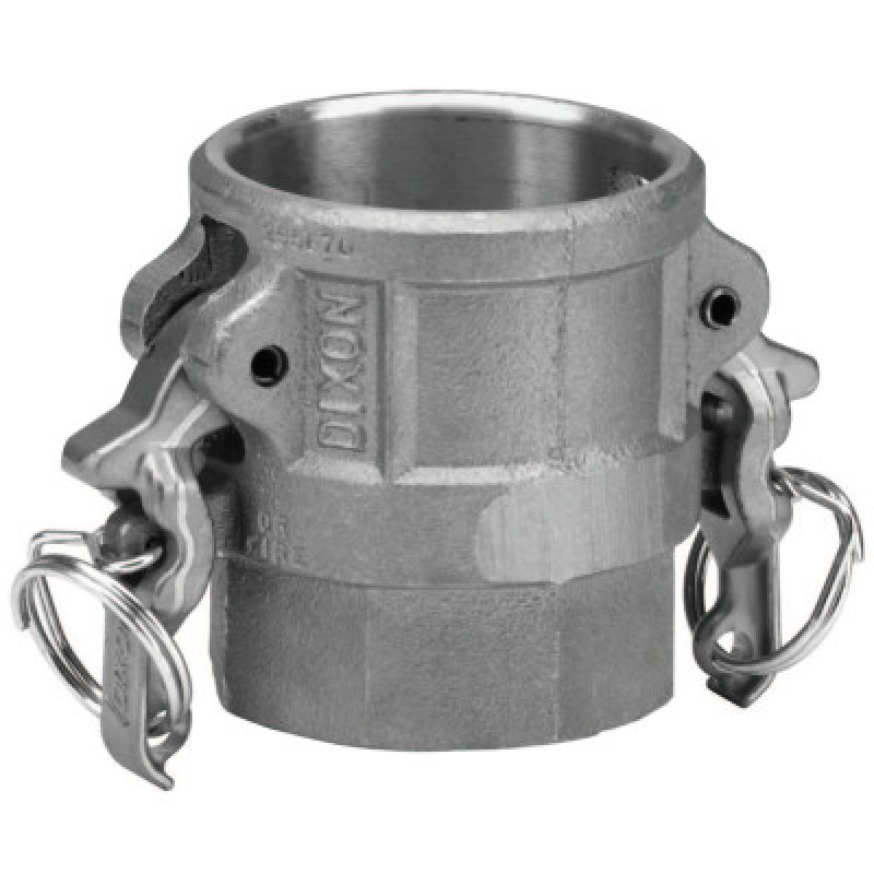 6 ALUM COUPLER BY FEMALE-DIXON VALVE-238-AD600