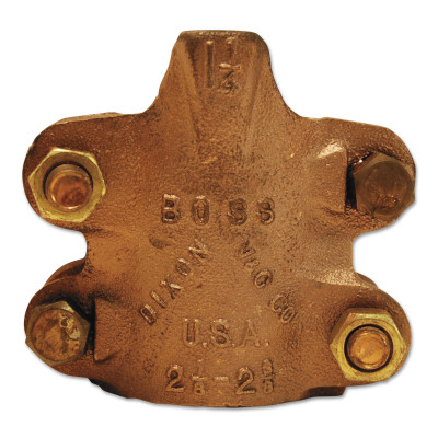 2 S BRASS BOSS CLAMPS-DIXON VALVE-238-BBU29