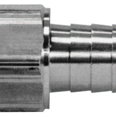 1/4 X 1/4 NPT SOLID FEMA-DIXON VALVE-238-1040404C