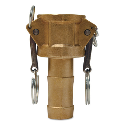 1 1/4" BRASS GLOBAL FEMALE COUPLER-DIXON VALVE-238-G125-C-BR