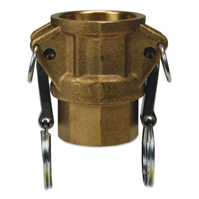 1" BRASS GLOBAL FEMALE COUPLER-DIXON VALVE-238-G100-D-BR