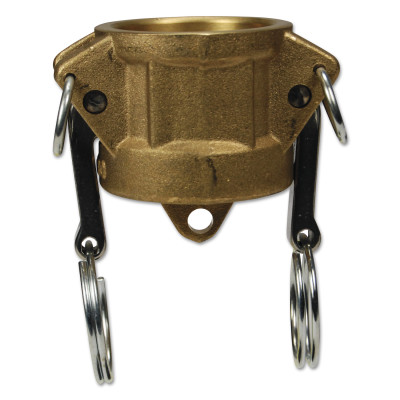 1 1/2" BRASS GLOBAL DUSTCAP-DIXON VALVE-238-G150-DC-BR