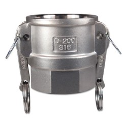 2 1/2" STAINLESS GLOBALFEMALE-DIXON VALVE-238-G250-D-SS