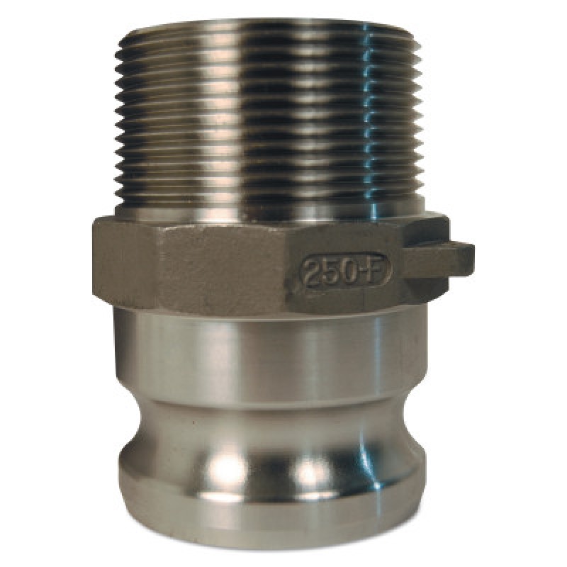 2" STAINLESS GLOBAL MALENPT X-DIXON VALVE-238-G200-F-SS