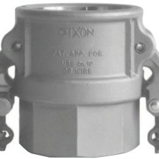 2" SS EZ BOSS-LOCK TYPED CAM & GROOVE COUPLER-DIXON VALVE-238-RD200EZ