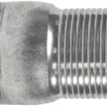 1" STEEL NIP FOR PLASTIC-DIXON VALVE-238-SAP11