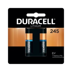 DURACELL-245 6.0 VOLT LITHIUM PHOTO/ELECTRONIC BATTERY-ESSENDANT-243-DL245BPK