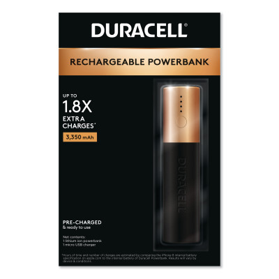 PB1POWERBANK 1 DAY 3350MAH MOBILEBATTERY CHGR-ESSENDANT-243-DMLIONPB1
