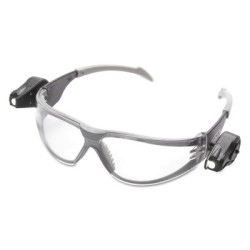 LIGHT SAFETY GLASSES BLACK TEMPLES CLEAR AF LENS-3M COMPANY-247-11356-00000-10