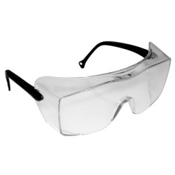 OX BLACK TEMPLE CLEAR LENS-3M COMPANY-247-12159-00000-20
