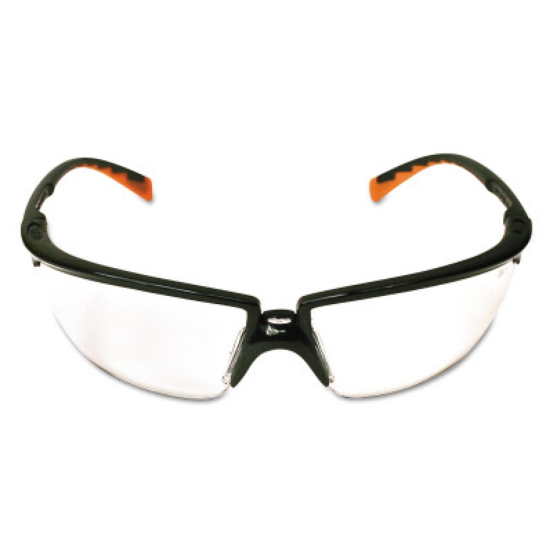 PRIVO BLACK FRAME /ORANGE ACCENT CLEAR AF LENS-3M COMPANY-247-12261-00000-20