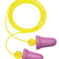 NO TOUCH SAFETY EAR PLUGS CORDED (100 PR/BOX)-3M COMPANY-247-P2001