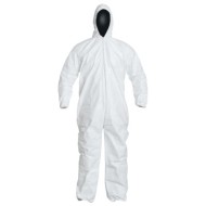 DUPONT TYVEK ISOCLEAN COVERALL-DUPONT PERSONA-251-IC105S-L