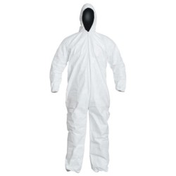 DUPONT TYVEK ISOCLEAN COVERALL-DUPONT PERSONA-251-IC105S-XL