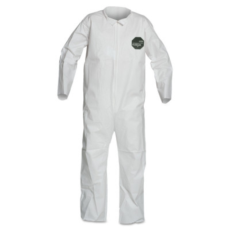 DUPONT PROSHIELD 50 COVERALL COLLAR ELAS WR WH-DUPONT PERSONA-251-NB125SWHSM002500