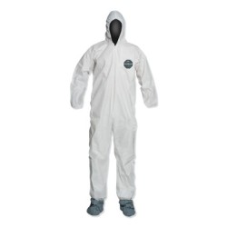 DUPONT PROSHIELD 50 COVERALL ST/ARD FIT HD EL WH-DUPONT PERSONA-251-NB122SWH5X002500