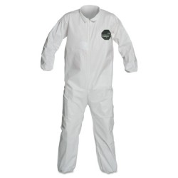 DUPONT PROSHIELD 50 COVERALL COLLAR ELAS WR WH-DUPONT PERSONA-251-NB125SWHLG002500