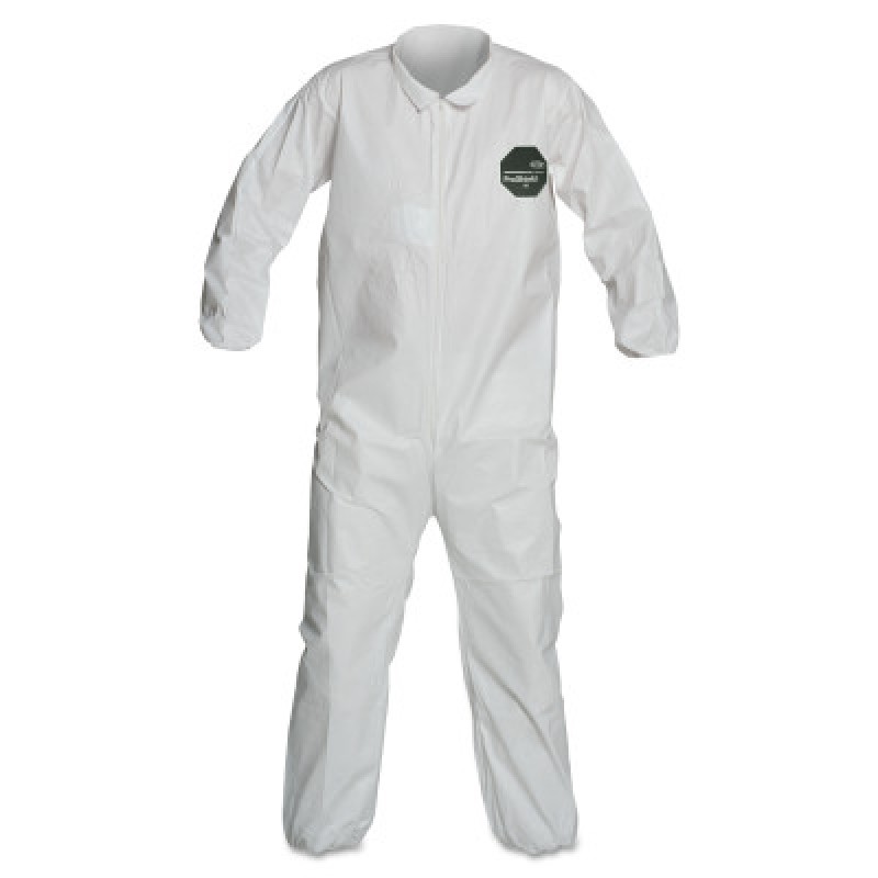 DUPONT PROSHIELD 50 COVERALL COLLAR ELAS WR WH-DUPONT PERSONA-251-NB125SWH3X002500