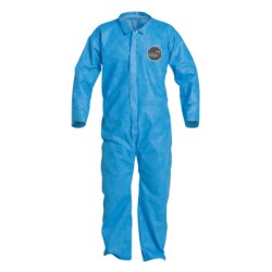 PROSHIELD COVERALL  ZIPFRONT  BLUE-DUPONT PERSONA-251-PB120SB-2XL