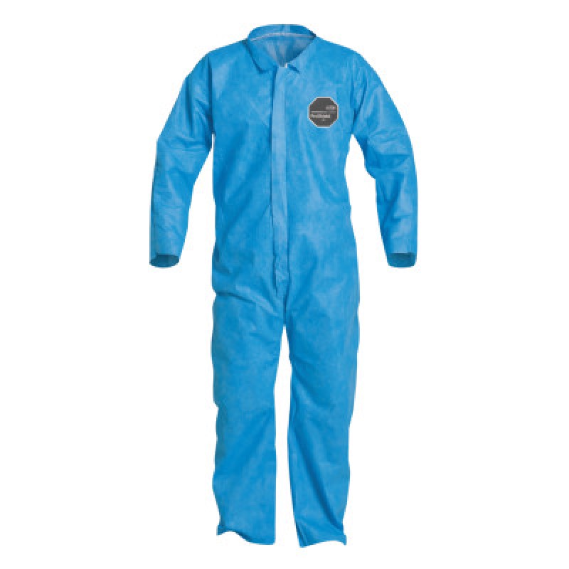 PROSHIELD COVERALL  ZIPFRONT  BLUE-DUPONT PERSONA-251-PB120SB-4XL