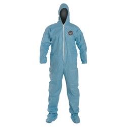 DUPONT`TEMPRO COVERALLSW/HOOD/BOOTS-DUPONT PERSONA-251-TM122SBUXL002500