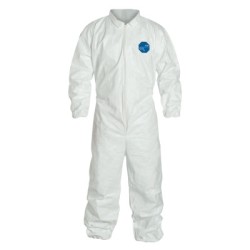 DUPONT TYVEK COVERALL ZIP FIT- ELAS WRIST & ANK-DUPONT PERSONA-251-TY125S-2XL