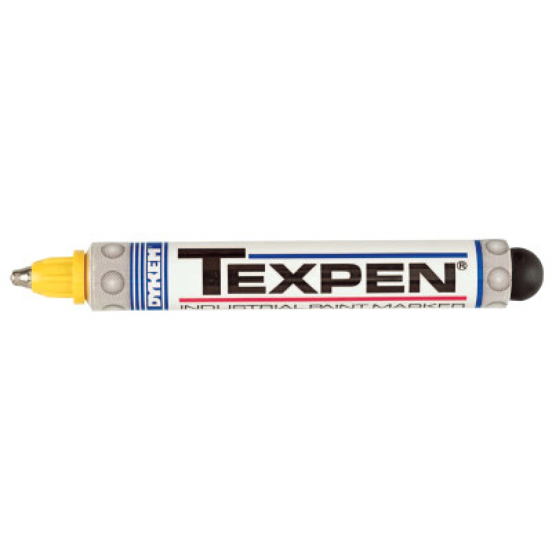 TEXPEN YELLOW MEDIUM TIP-ITW PROF BRANDS-253-16063