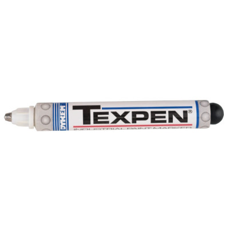 TEXPEN WHITE MEDIUM TIP-ITW PROF BRANDS-253-16083