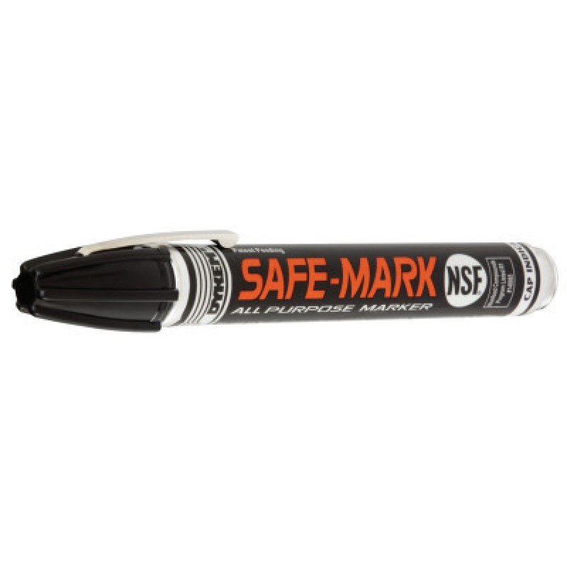 SAFE-MARK BLACK NSF CERTMRKR-ITW PROF BRANDS-253-40907