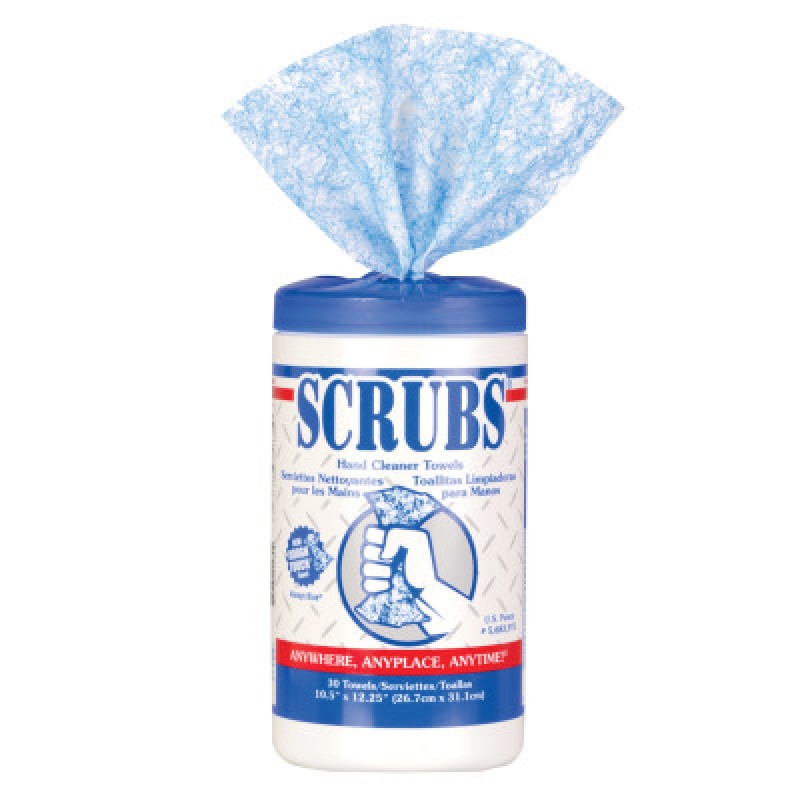 SCRUBS HAND CLEANER 30TOWELS PER PAL-ITW PROF BRANDS-253-42230