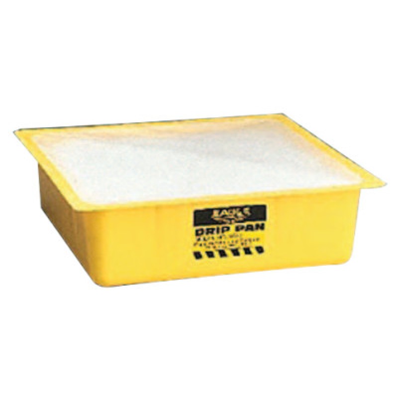 YELLOW DRIP PAN COMPLETE-JUSTRITE MFG CO-258-1670