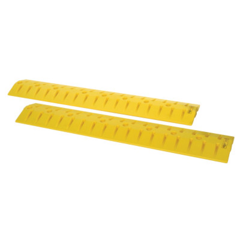 00205 9' SPEED BUMP CABLE GUARD YELLOW-JUSTRITE MFG CO-258-1793