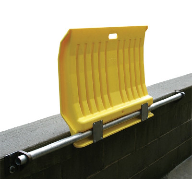 00225 FIXED POLY DOCKPLATE FOR HAND TRUCKS-JUSTRITE MFG CO-258-1796