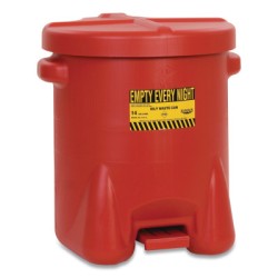 14 GAL OILY WASTE CAN-JUSTRITE MFG CO-258-937FL