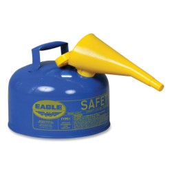 TYPE 1 SAFETY CAN BLUE 2GAL-JUSTRITE MFG CO-258-UI20FSB