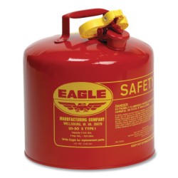 5 GAL SAFETY CAN UL & FMAPPROVED--JUSTRITE MFG CO-258-UI50S