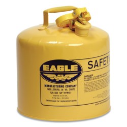 5GAL YELLOW TYPE I SAFETY CAN-JUSTRITE MFG CO-258-UI50SY