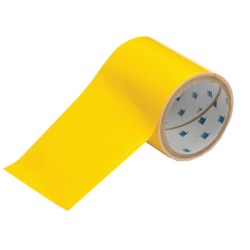 FLOOR MARKING TAPE - 4INYELLOW TOUGHSTRIPE-BRADY WORLDWIDE-262-104372
