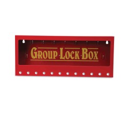 METAL WALL LOCK BOX  LARGE-BRADY WORLDWIDE-262-105715