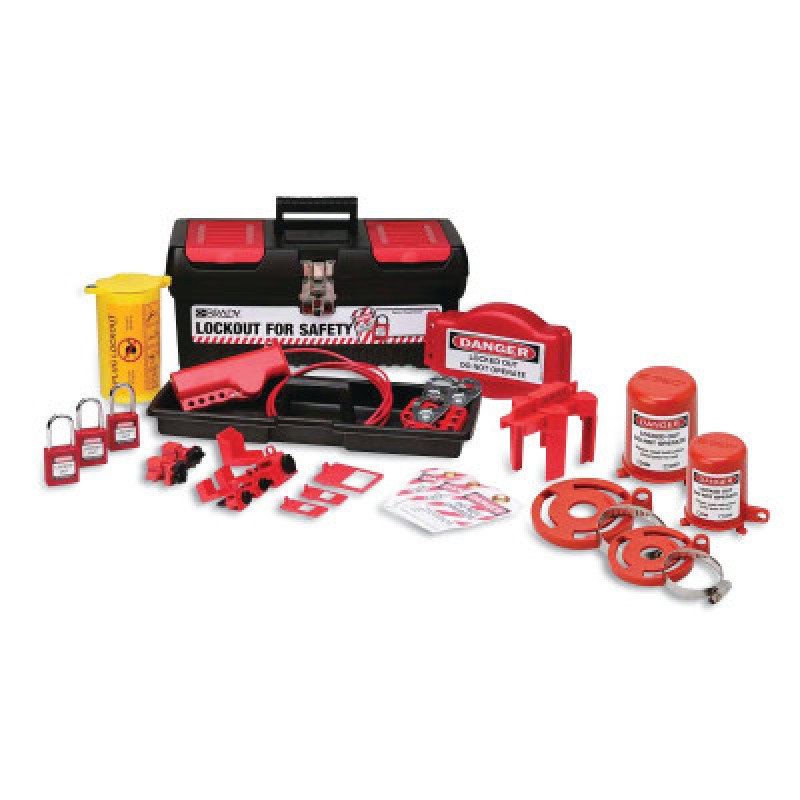 PERSONAL V&E LO KIT (W/SAFETY PADLOCKS)-BRADY WORLDWIDE-262-105955