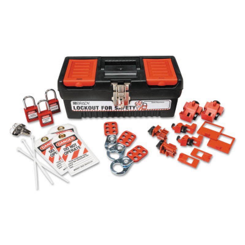 PERSONAL BRKR LO KIT (W/SAFETY PADLOCKS)-BRADY WORLDWIDE-262-105964