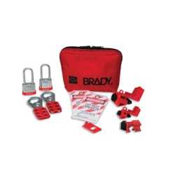 PERSONAL BRKR LO POUCH(W/STEEL PADLOCKS)-BRADY WORLDWIDE-262-105968