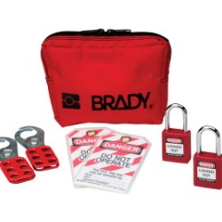 PERSONAL PADLOCK POUCH KIT-BRADY WORLDWIDE-262-105969