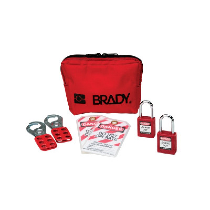 PERSONAL PADLOCK POUCH KIT-BRADY WORLDWIDE-262-105969