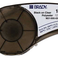 M21-500-430 .5INX21FT BLK/CLR CART-BRADY WORLDWIDE-262-110900