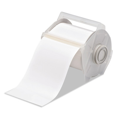 GLOBALMARKTAPE  B-595  4IN X 100FT  WHITE-BRADY WORLDWIDE-262-113109