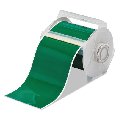 GLOBALMARKTAPE  B-595  4IN X 100FT  GREEN-BRADY WORLDWIDE-262-113123