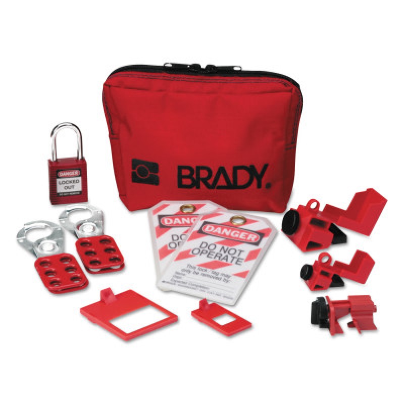 ELECTRICIANS PERSONAL LOCKOUT KIT-BRADY WORLDWIDE-262-120886