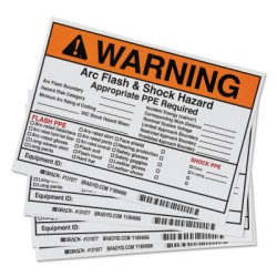 DP B7569 5X7 5/PK ARC FLASH LBL-BRADY WORLDWIDE-262-122977
