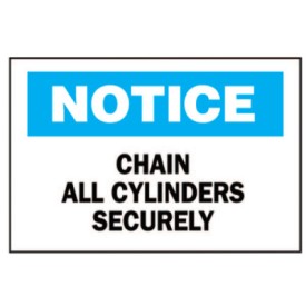 CHEMICAL AND HAZARDOUS MATERIALS SIGN-BRADY WORLDWIDE-262-22768